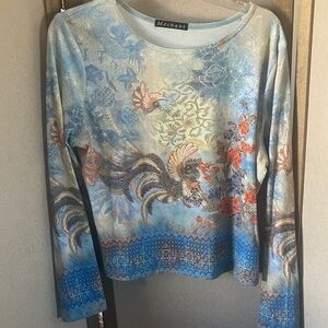Mechant Women's Multicolor Floral Blouse xl